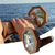 SearchFindOrder Wooden DIY Rotating Kaleidoscope Kit
