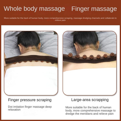 SearchFindOrder Wooden Gua Sha Neck Shoulder Back Massager⁠