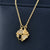 SearchFindOrder XL333T Elegant Four Heart Magnet Necklace