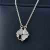 SearchFindOrder XL333V Elegant Four Heart Magnet Necklace