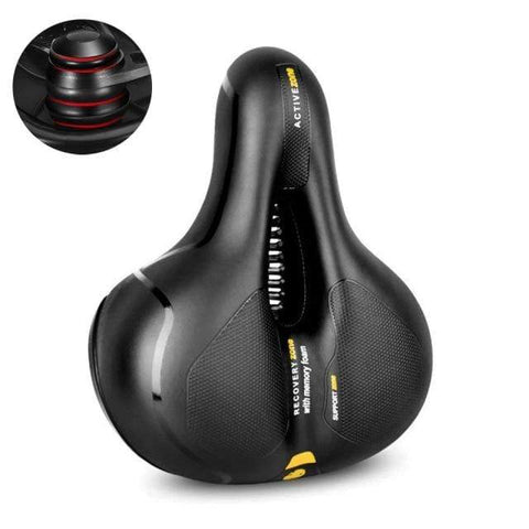 SearchFindOrder Yellow A / China 3D GEL Hollow Breathable Bicycle Saddle Seat for Men and Women