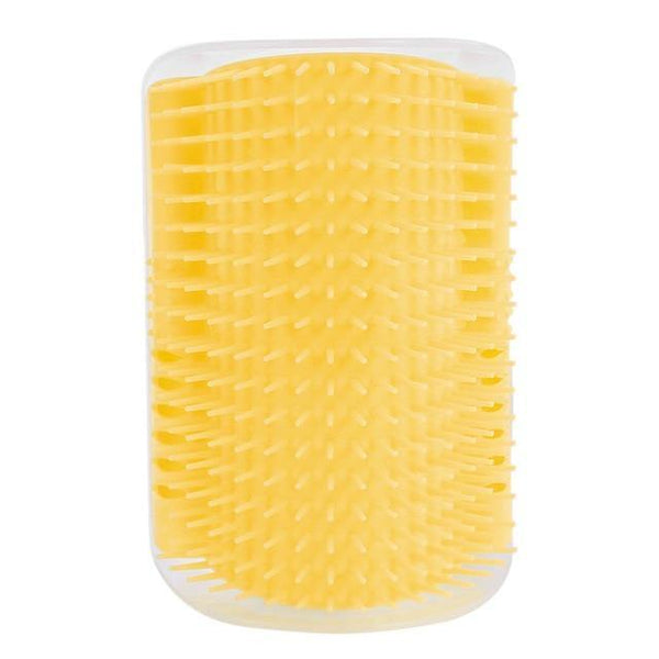 SearchFindOrder Yellow / United States Cat Brush Corner Massage Self Groomer Comb