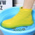 SearchFindOrder YellowHighTop / M (36-40cm) Tall Waterproof Silicone Shoe Covers